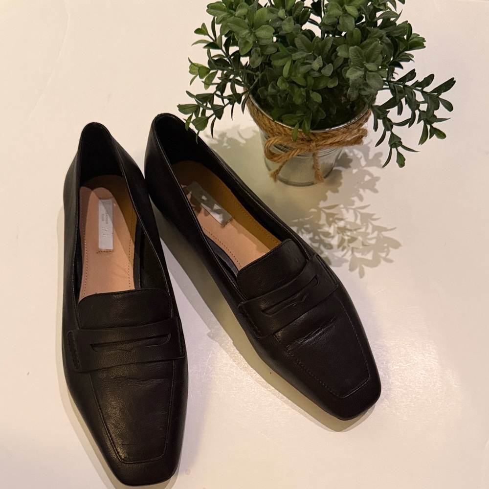 H&M Leather Club Loafers